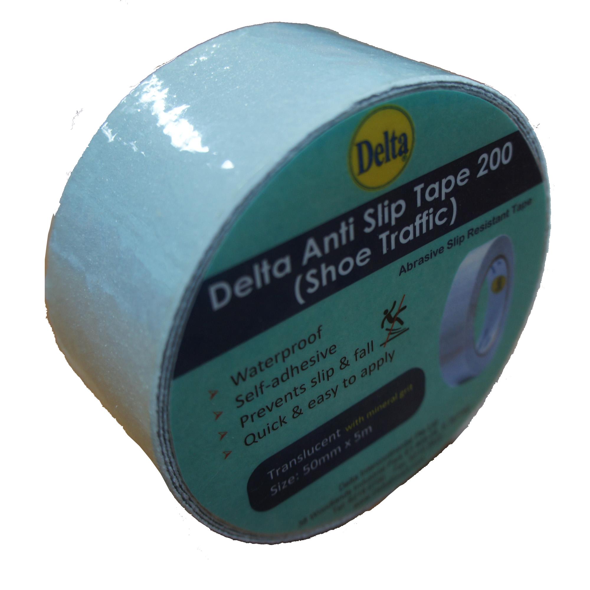 Delta Anti Slip Tape (Shoe Traffic) 50mm x 5m